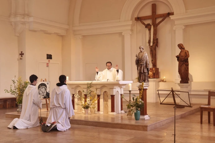 Messe et servants